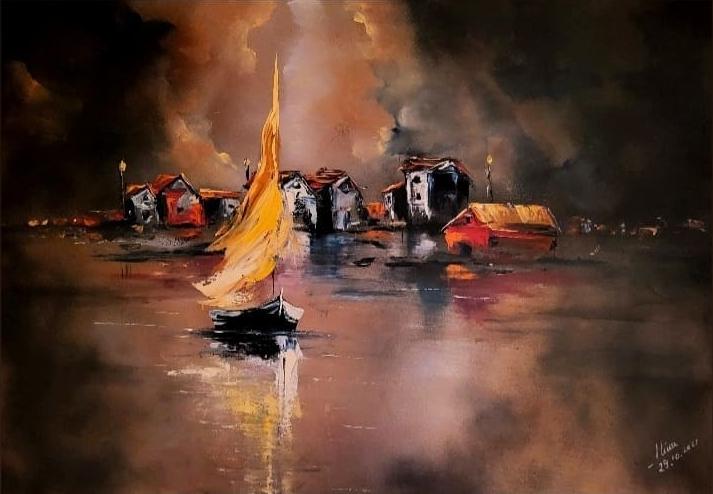 ArteDiAlina.com painting: The Triumph of Light